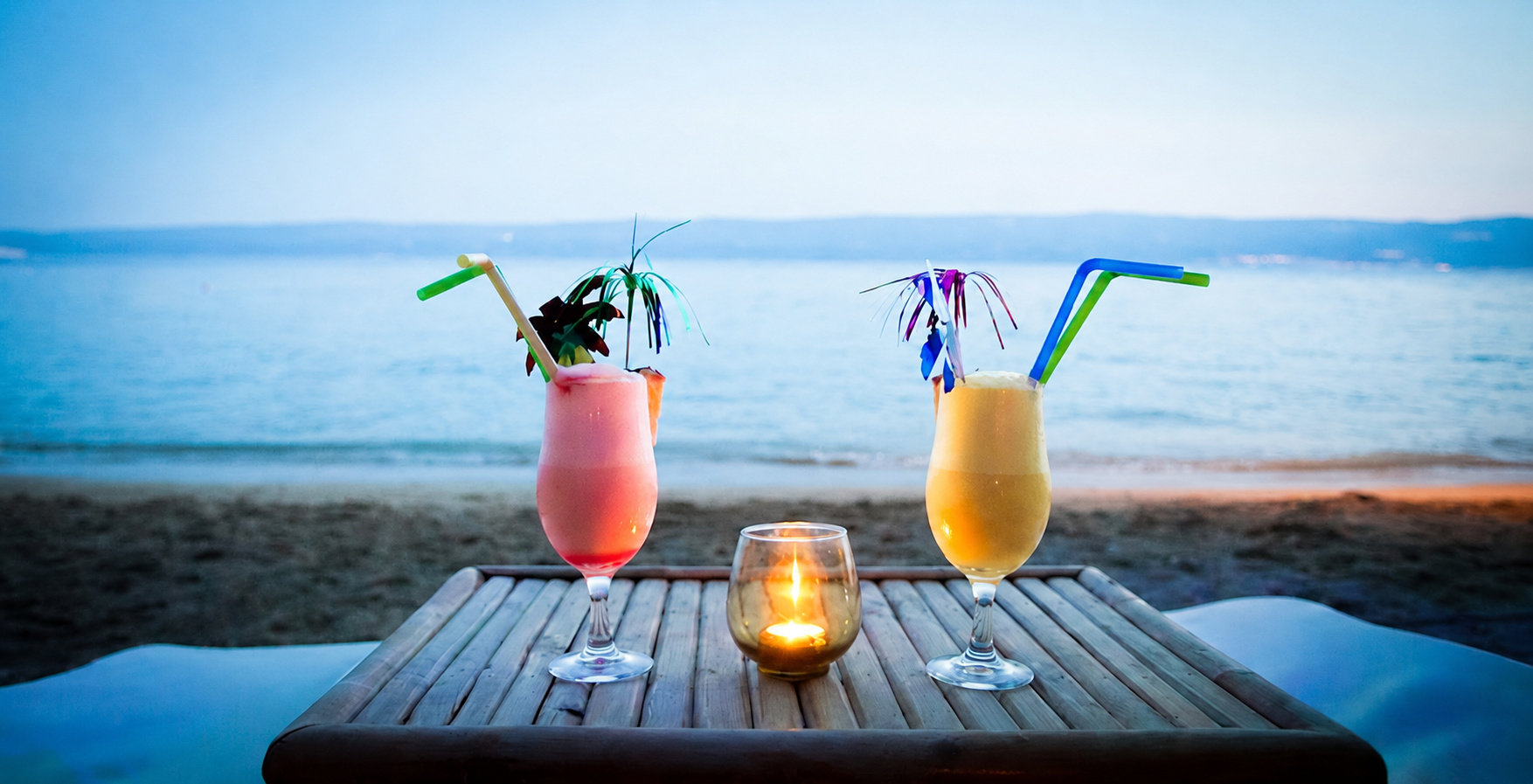 Evening at the Adriatic coast